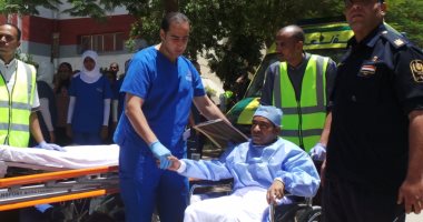  تجربة "إخلاء للطوارئ" على هامش فعاليات أسبوع شباب الجامعات لمتحدي الإعاقة