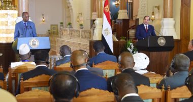 رئيس غينيا: السيسي له ثقل ونعتمد على قيادته ودعمه للدول الأفريقية
