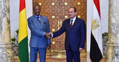 السيسى: اتفقنا مع غينيا على تعزيز التنسيق الأمنى والعسكرى لمكافحة الإرهاب