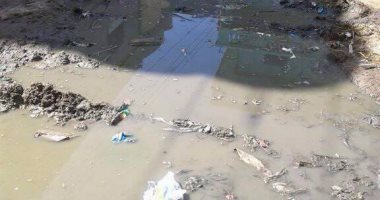 قارئ يشكو من غرق شوارع "عثمان رمزى" فى الدقهلية بمياه الصرف الصحى