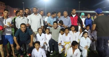 بالصور.. محمد إبراهيم يفتتح أكاديميته فى البحيرة