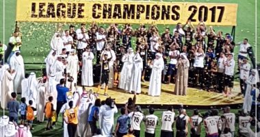 بالفيديو.. القادسية يحتفل بلقب الدورى رغم تتويج الكويت