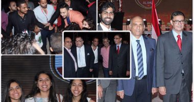 رموز الأهلى يشاركون فى حفل "ملوك الصالات" بمقر النادى بالشيخ زايد