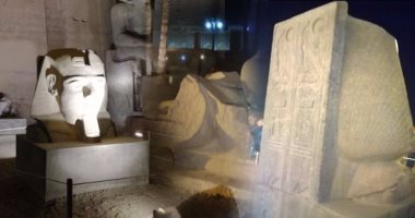 بالصور.. الأقصر تستعد لترميم تمثال جديد للملك "رمسيس الثانى" بأيادى مصرية.. مدير آثار المحافظة: تجميع 70% من أجزاء التمثال ومستعدون للعمل خلال رمضان.. ومدير المعبد: ترميم تماثيل الملك كان حلمى منذ 25 سنة