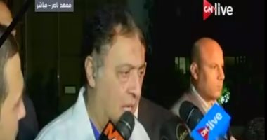 وزير الصحة: إجراء عمليات جراحية لمصابى المنيا..ونقل مصابة بالطائرة للقاهرة