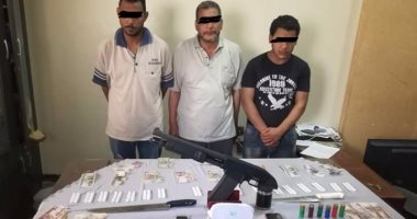 القبض تشكيل عصابى للاتجار فى المواد المخدرة بالغربية