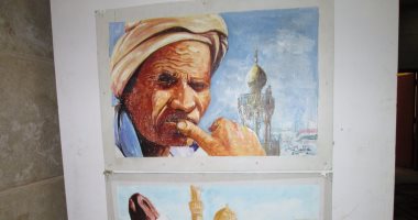 بالصور.. معرض فنون تشكيلية عن مظاهر الاحتفال برمضان بثقافة السويس