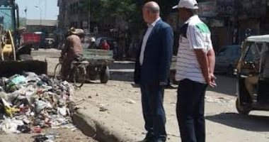 بالصور.. رئيس مدينة شبرا الخيمة: رفع 1200 طن قمامة فى أول يوم رمضان