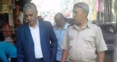 بالصور.. رئيس مدينة منوف بالمنوفية يشن حملات مكثفة لإزالة الإشغالات