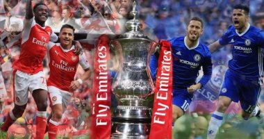 التشكيل الرسمى لقمة تشيلسى وأرسنال بنهائى كأس الاتحاد الإنجليزى