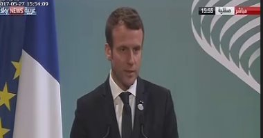 ماكرون: يوجد اختلافات كبيرة بين أمريكا وباقى مجموعة السبع بشأن اتفاقية المناخ