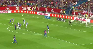 نهائى كأس إسبانيا.. برشلونة يتقدم وألافيس يتعادل فى 3 دقائق