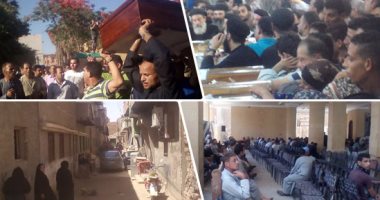بالصور .."اليوم السابع" فى منازل قرية شهداء الحادث الأرهابى بالمنيا.. قرية دير الجرنوس تودع 7 من عمال الأجراس.. الطفل الناجى من الحادث: "أبويا اتقتل ادام عينى".. وأحد الشهداء ترك طفلا عمره 15 يوما