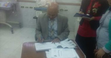 مجازاة طبيبين بمستشفى ببا المركزى بخصم 15 يوماً لتركهما العمل