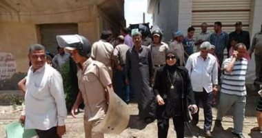 تنفيذ إزالة 122 حالة تعد على مساحة 20 ألف متر بالحامول بكفر الشيخ