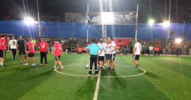 نجوم الأهلى والزمالك القدامى فى افتتاح دورة سبورتنج