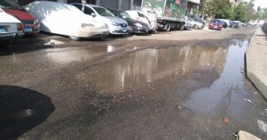 شكوى من انتشار مياه بشارع وادى النيل فى حدائق القبة