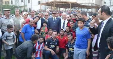 بالصور.. محافظ الغربية يفتتح الدورة الرمضانية بمجمع الشروق بطنطا