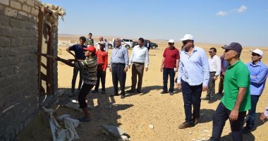 بالفيديو.. إزالة تعديات على 150 ألف فدان بمنطقة المغرة فى مطروح