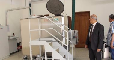 رئيس جامعة كفر الشيخ يتابع طرق التخلص من النفايات بالمستشفى الجامعى