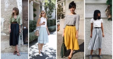 هتلبسى أيه بكرة ؟ .. الـMidi skirt عشق الفتيات وخاصة فى الحر