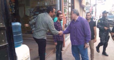 بالصور.. مدير أمن شمال سيناء يتفقد أسواق العريش