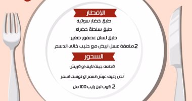 ريجيم خامس يوم رمضان.. سوتيه على الفطار وجبنة قريش فى السحور