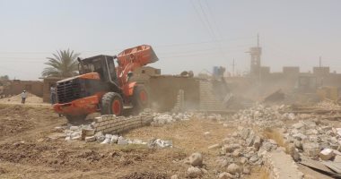 تنفيذ 20 قرار إزالة تعديات على جسور النيل فى كفر سعد بدمياط