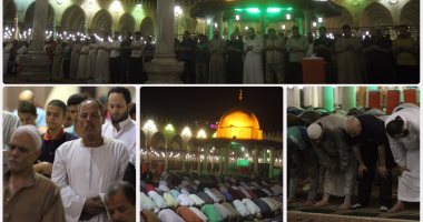 صلاة التراويح بمسجد عمرو بن العاص..  خشوع وروحانيات الشهر الفضيل
