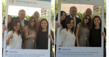 نانسى عجرم تنشر صورة لها بعد الاحتفال باليوم العالمى ضد التدخين