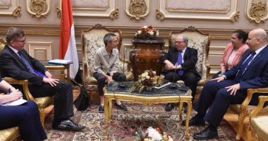رئيسا لجنتى موازنة واقتصادية البرلمان يستقبلان وفدا من الاتحاد الأوروبى