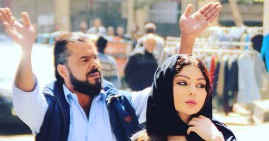 بالصور.. منذر رياحنة يواصل تصوير مشاهده فى "الحرباية"