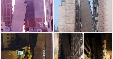 "عمرى ما قابلت الكارثة دى فى حياتى".. تعليق مقاول هدم عقار الإسكندرية المائل