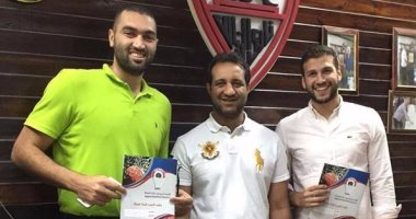 الزمالك يجدد عقود صباغ وإبراهيم السلة