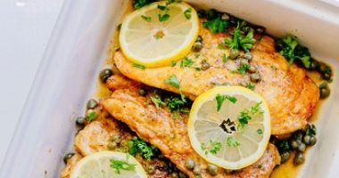 طريقة عمل بيكاتا فراخ بالليمون