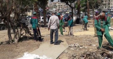 بالصور.. بدء الأعمال لإعادة تأهيل وتطوير حديقة غرناطة بمصر الجديدة