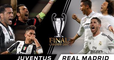 مواجهات جانبية مثيرة على هامش نهائى ريال مدريد ويوفنتوس غدا.. بونوتشى لإيقاف ماكينة أهداف رونالدو.. راموس يراقب زميله السابق هيجواين.. مهمة صعبة أمام مارسيلو وألفيس.. وصدام برازيلى أرجنتينى فى وسط الملعب