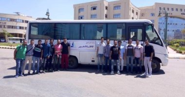 بالصور  .. جامعه كفر الشيخ تعلن إنطلاق قوافل الخير بالقرى