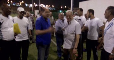 رئيس المقاولون يناقش مع علاء نبيل تدعيم الفريق الأول بالناشئين