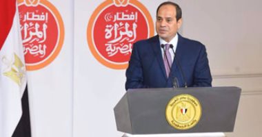بالصور.. السيسي بحفل إفطار المرأة المصرية: اخترنا مسارا صعبا لبناء دولة حقيقية