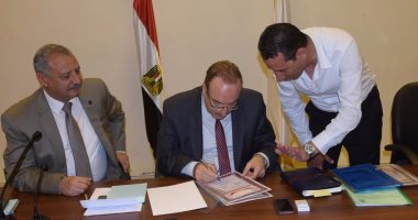 محافظ بنى سويف يعتمد نتيجة الشهادة الإعدادية بنسبة نجاح 62.97%