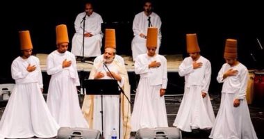 فرقة المولوية المصرية بساحة أبو الحجاج فى الأقصر