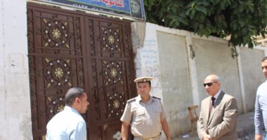 بالصور.. مدير أمن أسوان يتابع خدمات تأمين امتحانات الثانوية العامة
