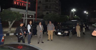 بالصور.. مدير أمن كفر الشيخ يتفقد الخدمات الأمنية بمركزين وقت تناول السحور
