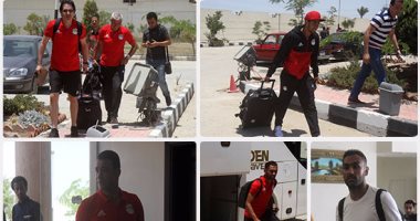 المنتخب يؤدى صلاة الجمعة بأحد المساجد القريبة من فندق الإقامة قبل السفر لتونس