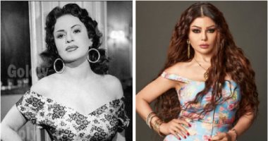 بالصور.. هيفاء وهبى كوبى من هند رستم فى مسلسل الحرباية