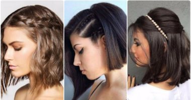 بالصور.. 5 تسريحات مطرقعة للشعر القصير اتعلمى تعليمها لنفسك
