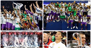 العالم يحتفل بتربع ريال مدريد على عرش أوروبا.. رونالدو "سوبر ستار" البرتغال.. إسبانيا "فرحانة" بأسياد الكون.. "ليكيب" الفرنسية: "الملكى خيالى مع زيدان".. وصحف برشلونة تعترف: يستحق اللقب