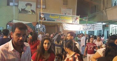 بالصور..الآلاف بالبحيرة يحتفلون بالليلة الختامية لمولد مار جرجس بكفر الدوار