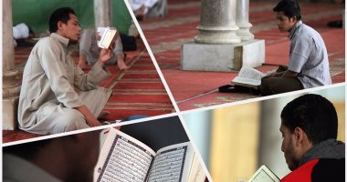 أجواء اليوم العاشر من رمضان فى رحاب المسجد الأزهر